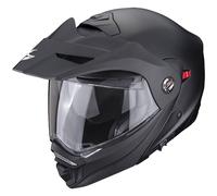 Motorradhelm SCORPION ADX-2, einfarbig perlmuttschwarz matt XS