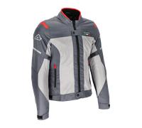 Acerbis On Road Ruby Damen Motorad Textiljacke, grau-rot, Größe S