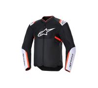 Alpinestars Honda T-Sps Air V2 Motorrad Textiljacke, schwarz-weiss-rot, Größe L für Männer