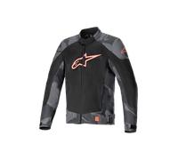 Alpinestars T-SP X Superair Jacke, Grau Camo/Rot Fluo, L