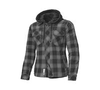 Held Lumberjack II Motorrad Textiljacke, schwarz-grau, Größe 2XL für Männer