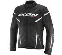 Motorradjacke IXON Striker 2 Air WP schwarz und weiß 4XL