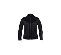 John Doe Aero Mesh perforierte Damen Motorrad Textiljacke, schwarz, L