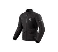 Revit Convergent H2O wasserdichte Motorrad Textiljacke, schwarz, Größe S