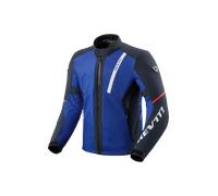 Revit Venator H2O wasserdichte Motorrad Textiljacke, blau/blau, Größe S