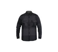 John Doe Motoshirt XTM Big Block Motorradhemd, schwarz-grau, Größe M für Männer