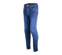 GMS Rattle Slim Damen Motorradjeans, blau, Größe 34