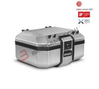 MOTORRADKOFFER ALUMINIUM SHAD TR37 SILBER TERRA LINE KOFFER 37 LITER