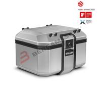 MOTORRADKOFFER ALUMINIUM SHAD TR48 SILBER TERRA LINE KOFFER 48 LITER
