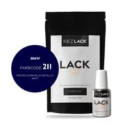 Motorradlack Lackstift BMW 211 FROZEN DARK BLUE METALLIC MATT - Lack Repair Set + Korrosionsschutz