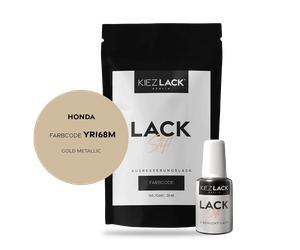 Motorradlack Lackstift Honda YR168M GOLD METALLIC - Lack Repair Set