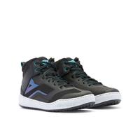 Motorradschuhe Frau Dainese SUBURB AIR Sommer Black/White/Harbor Blue