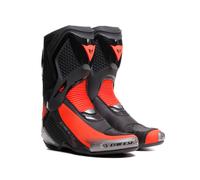 Motorradstiefel Mikrofaser Mann Dainese TORQUE 14 Black/Red-Fluo