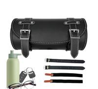 Motorradtasche, wasserdichte Satteltaschen aus Leder mit Organizer, Fronttasche für Motorrad, Retro, elektrisch, modifiziert, hinten vorne