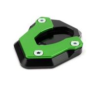 Motorradteil 1 Motorrad-Seitenständer, Seitenständerverlängerung, CNC-Zubehör Für Kawasaki Z900 RS Z900RS Z 900RS 900(Green)