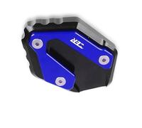 Motorradteil 1 Stück Motorrad-Seitenständer, Seitenständer-Vergrößerungsverlängerung, CNC-Zubehör Für Yamaha Tracer 7 GT 2021 2022 2023(Blu)