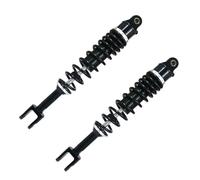 Motorradteil 7-mm-Feder 400-mm-Stoßdämpfer Für Motorräder, Stoßdämpferaufhängung Hinten Für Forza 350 300 NSS 250 Forza125 ADV150(Nero)