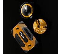 Motorradteil Für YAMAHA Tracer 7 / Gt 2021 2022 2023 CNC Aluminium Motorrad Zubehör Hinten Vorne Brems Flüssigkeit Reservoir Kappe Öl Füllstoff