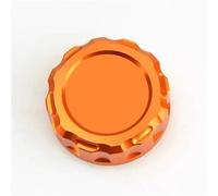 Motorradteil Motorrad CNC Aluminium Legierung Zubehör Hinten Brems Flüssigkeit Schutz Kappe Für Kawasaki Für Ninja 250 300 400 650 1000SX H2(Orange)