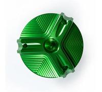 Motorradteil Motorrad CNC Zubehör Aluminium Motor Öl Einfülldeckel Stecker Abdeckung Für Kawasaki Z900 Z 900 Z900RS Z900SE 2017-2025(Green)