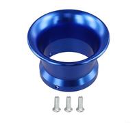 Motorradvergaser-Luftfilter-Windbecher aus Aluminiumlegierung für Oko für Keihin 24 mm bis 30 mm Vergaser 50 mm Id Gold-Finish (Blau 50 mm)