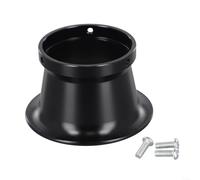 Motorradvergaser-Luftfilter-Windbecher aus Aluminiumlegierung für Oko für Keihin 24 mm bis 30 mm Vergaser 50 mm Id Gold-Finish (schwarz 50 mm)