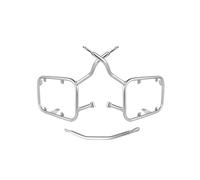 Motorradzubehör Für Kymco AK550 2017-2022 Motorrad-Topbox Gepäckträger Kofferraum Hinterer Heckkoffer Satteltaschenhalterung Ersatz Ersatzteile(Silver Pannier Rack)