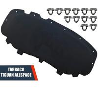 Motorraumdämmung Dämmmatte Abdeckung Motorhaube + CLIPS FÜR SEAT TARRACO 18-24