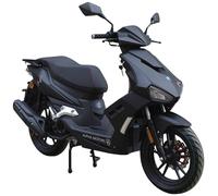 Alpha Motors Motorroller Mustang 125 ccm, 85 km/h, EURO 5, mattschwarz (2.083,99 € pro 1 stk.)