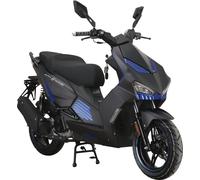 Motorroller Shark 50 ccm 45 kmh EURO 5 mattschwarz