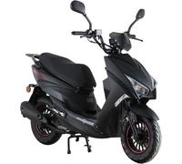 Alpha Motors Mofaroller Speedstar 50 ccm, 25 km/h, EURO 5, mattschwarz (1.635,99 € pro 1 stk.)