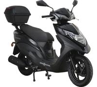 Alpha Motors Motorroller Topdrive 125 ccm 85 km/h EURO 5 schwarz inkl. Topcase
