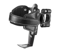 Motorroller-Getränkehalter, Motorrad-Getränkehalter aus Leder - Verstellbarer Getränkehalter,Motorrad- -Wasserflaschenhalter, Abnehmbarer, Stabiler, robuster Getränkehalter, Motorradzubehör für Re