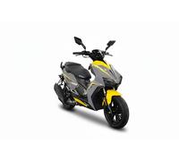 Motorroller GT UNION "Matador A7, 125 ccm, 85 km/h", grau, gelb, schwarz, Motorroller, ohne Topcase, 85 km/h, B:74,4cm H:110cm L:190,7cm (45981968-0) grau, gelb, schwarz