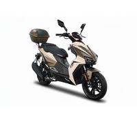 Motorroller GT UNION "Matador A7, 50 ccm, 25 km/h", beige (coffee, schwarz), Motorroller, mit Topcase, 25 km/h, B:74,4cm H:110cm L:190,7cm (85983704-0) coffee, schwarz