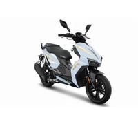 Motorroller GT UNION "Matador A7, 50 ccm, 25 km/h", weiß (oceanblau, schwarz), Motorroller, ohne Topcase, 25 km/h, B:74,4cm H:110cm L:190,7cm (42793319-0) oceanblau, schwarz