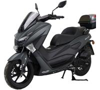 Motorroller GT UNION "MaxT 125", grau (grau metallic matt, schwarz), Motorroller, mit Topcase, 99 km/h, Wassergekühlter Motor, B:78cm H:113cm L:195cm (96671535-0) grau metallic matt, schwarz