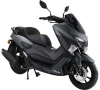 Motorroller GT UNION "MaxT 125", grau (grau metallic matt, schwarz), Motorroller & Mofas, ohne Topcase, 99 km/h, Wassergekühlter Motor, B:78cm H:113cm L:195cm (13283427-0) grau metallic matt, schwarz