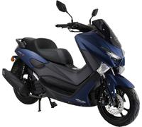 Motorroller GT UNION "MaxT 125", schwarz (blau metallic matt, schwarz), Motorroller, ohne Topcase, 99 km/h, Wassergekühlter Motor, B:78cm H:113cm L:195cm (83790832-0) blau metallic matt, schwarz