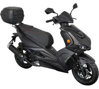 Motorroller GT UNION "Striker 25", schwarz (schwarz, schwarz), Motorroller, 25 km/h, Luftgekühlter Motor, B:71cm H:115cm L:181cm (37488043-0) schwarz, schwarz