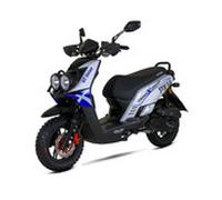 Motorroller PX55 Cross Concept 125ccm 85km/h, blau weiss, GT Union