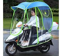 Motorroller-Regenschirm, Sonnenschutz und Regenschutz, wasserdicht, vollständig geschlossen, für Mobilitäts-Roller, zusammenklappbares Design für verbesserten Schutz