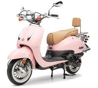 Retro Motorroller EasyCruiser Eco Rosa 50ccm - 45 km/h