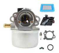 Motorvergaser-Ersatzset Kompatibel mit Briggs & Stratton 497586 498170 799868 498254 497314 497347 698444 mit Luftfilter