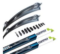 MOTOS Scheibenwischer Set für SEAT Leon ST 5F8 ab 08.2013 - Modernste Konstruktion, scheibenwischer vorne, Extrem leise, Langlebig & Wetterfest, TÜV & REACH Zertifiziert