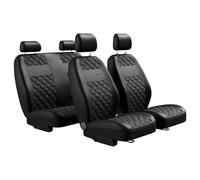 MOTOS Universal-Sitzbezüge Auto für Mitsubishi Space Star Autositzbezüge mit aktivem Airbag-System, dreilagigem Material und makelloser Oberfläche, die ideale Sitzauflage für stilbewusste Autofahrer