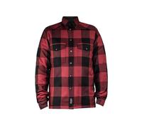 Motoshirt Hemd (Rot/Schwarz), L