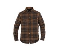 John Doe Motoshirt Hemd, Braun, Größe L, Herren, mit Protektoreneinsätzen