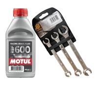 MOTUL 100948 Bremsflüssigkeit RBF 600 FACTORY LINE DOT 4 0,5L + 3 Stk.