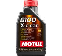 1l Motul 8100 X-clean 5w40 Motor-öl Ll-04 Vw 50200 50500 50501 Mb 229 109227